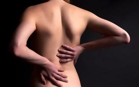 dor nas costas com osteocondrose torácica foto 1