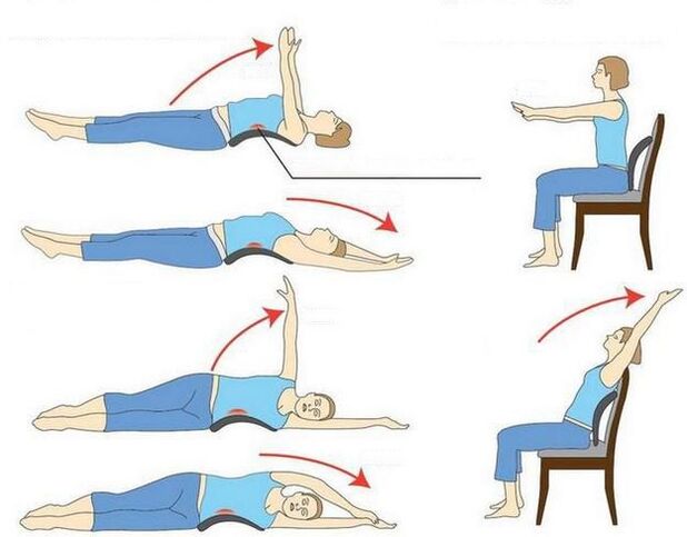 Exercícios para osteocondrose