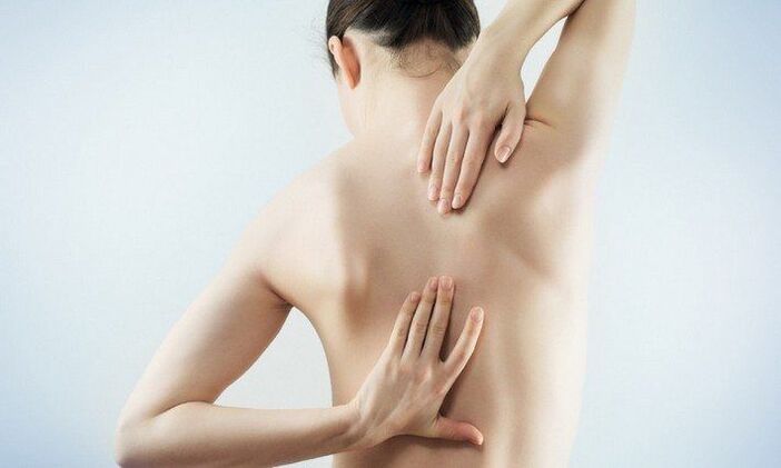 Sintomas especiais de osteocondrose
